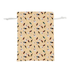 Festive Champagne Lightweight Drawstring Pouch (m) by SychEva