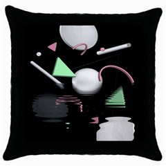 Digitalart Throw Pillow Case (black) by Sparkle