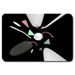 Digital Illusion Large Doormat  by Sparkle