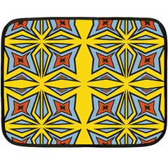 Abstract Pattern Geometric Backgrounds   Fleece Blanket (mini) by Eskimos