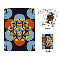 Abstract Pattern Geometric Backgrounds   Playing Cards Single Design (rectangle) by Eskimos