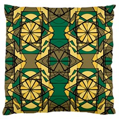 Abstract Pattern Geometric Backgrounds   Large Flano Cushion Case (two Sides) by Eskimos