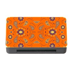 Floral Pattern Paisley Style  Memory Card Reader With Cf by Eskimos