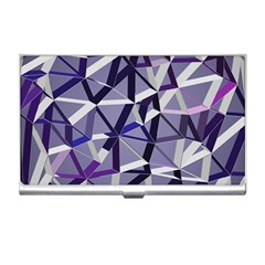 3d Lovely Geo Lines Ix Business Card Holder by Uniqued