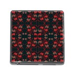 Floral pattern paisley style Paisley print.  Memory Card Reader (Square 5 Slot) Front