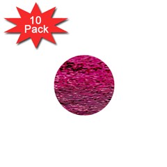 Pink  Waves Flow Series 1 1  Mini Buttons (10 Pack)  by DimitriosArt