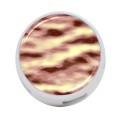 Pink  Waves Flow Series 8 4-port Usb Hub (one Side) by DimitriosArt
