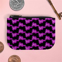 Abstract Waves Mini Coin Purse by SychEva