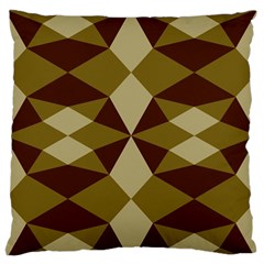 Abstract Pattern Geometric Backgrounds   Large Flano Cushion Case (two Sides) by Eskimos
