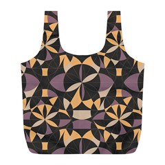 Abstract Pattern Geometric Backgrounds   Full Print Recycle Bag (l) by Eskimos