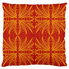Abstract Pattern Geometric Backgrounds   Large Flano Cushion Case (one Side) by Eskimos