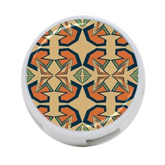 Abstract Pattern Geometric Backgrounds   4-port Usb Hub (one Side) by Eskimos