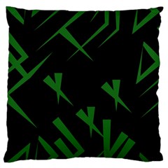 Abstract Pattern Geometric Backgrounds   Large Flano Cushion Case (two Sides) by Eskimos