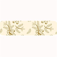 Folk Flowers Print Floral Pattern Ethnic Art Large Bar Mats by Eskimos