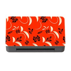 Folk Flowers Print Floral Pattern Ethnic Art Memory Card Reader With Cf by Eskimos