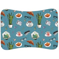 Fashionable Office Supplies Velour Seat Head Rest Cushion by SychEva