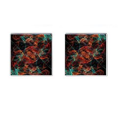 Fractal Cufflinks (square) by Sparkle