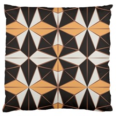 Abstract Pattern Geometric Backgrounds   Large Cushion Case (two Sides) by Eskimos