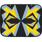 Abstract pattern geometric backgrounds   Fleece Blanket (Mini) 35 x27  Blanket