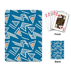 Abstract Pattern Geometric Backgrounds   Playing Cards Single Design (rectangle) by Eskimos