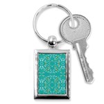 Abstract pattern geometric backgrounds   Key Chain (Rectangle) Front