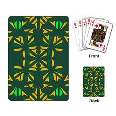Abstract Pattern Geometric Backgrounds   Playing Cards Single Design (rectangle) by Eskimos