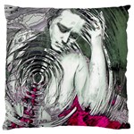 Broadcaster Large Flano Cushion Case (One Side) Front
