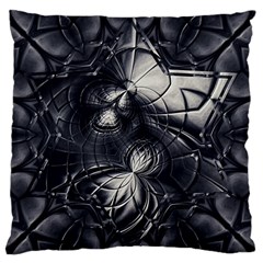 Charcoal Faker Standard Flano Cushion Case (one Side) by MRNStudios