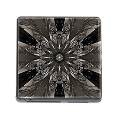 Mechanical Mandala Memory Card Reader (square 5 Slot) by MRNStudios
