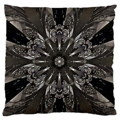 Mechanical Mandala Standard Flano Cushion Case (one Side) by MRNStudios