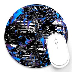 Spin Cycle Round Mousepads by MRNStudios