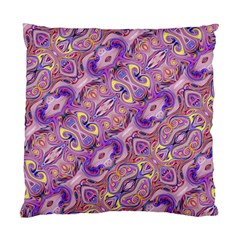 Liquid Art Pouring Abstract Seamless Pattern Tiger Eyes Standard Cushion Case (one Side) by artico