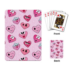 Emoji Heart Playing Cards Single Design (rectangle) by SychEva