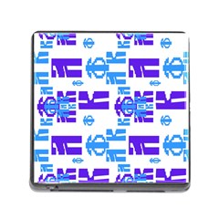 Abstract Pattern Geometric Backgrounds   Memory Card Reader (square 5 Slot) by Eskimos