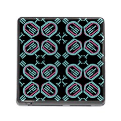 Abstract Pattern Geometric Backgrounds   Memory Card Reader (square 5 Slot) by Eskimos