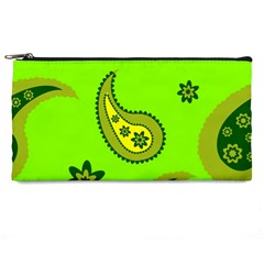 Floral Pattern Paisley Style Paisley Print  Doodle Background Pencil Case by Eskimos