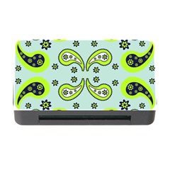 Floral Pattern Paisley Style  Memory Card Reader With Cf by Eskimos