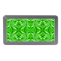 Floral Folk Damask Pattern  Memory Card Reader (mini) by Eskimos