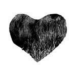 Field of light abstract 2 Standard 16  Premium Heart Shape Cushions Back