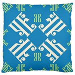 Abstract pattern geometric backgrounds   Large Cushion Case (Two Sides) Front