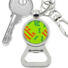 Abstract Pattern Geometric Backgrounds   Bottle Opener Key Chain by Eskimos