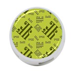 Abstract pattern geometric backgrounds   4-Port USB Hub (One Side) Front