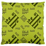 Abstract pattern geometric backgrounds   Standard Flano Cushion Case (One Side) Front