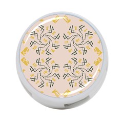Abstract Pattern Geometric Backgrounds   4-port Usb Hub (two Sides) by Eskimos