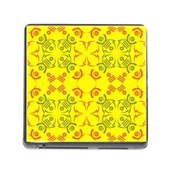 Abstract Pattern Geometric Backgrounds   Memory Card Reader (square 5 Slot) by Eskimos
