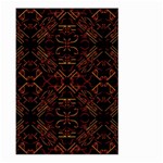 Abstract pattern geometric backgrounds   Large Garden Flag (Two Sides) Front