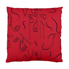 Abstract Pattern Geometric Backgrounds   Standard Cushion Case (one Side) by Eskimos