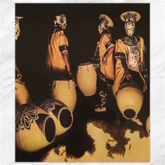 Candombe Drummers Warming Drums Canvas 8  X 10  by dflcprintsclothing