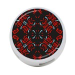 Abstract pattern geometric backgrounds   4-Port USB Hub (Two Sides) Back