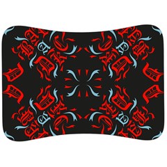 Abstract Pattern Geometric Backgrounds   Velour Seat Head Rest Cushion by Eskimos